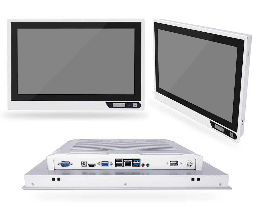 industrial all in one panel pc io ports