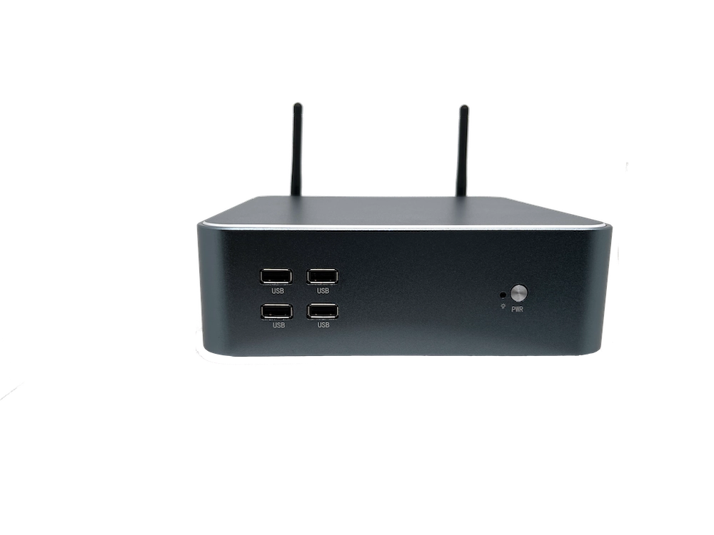 BaseIPC fanless embedded box PC front USB panel
