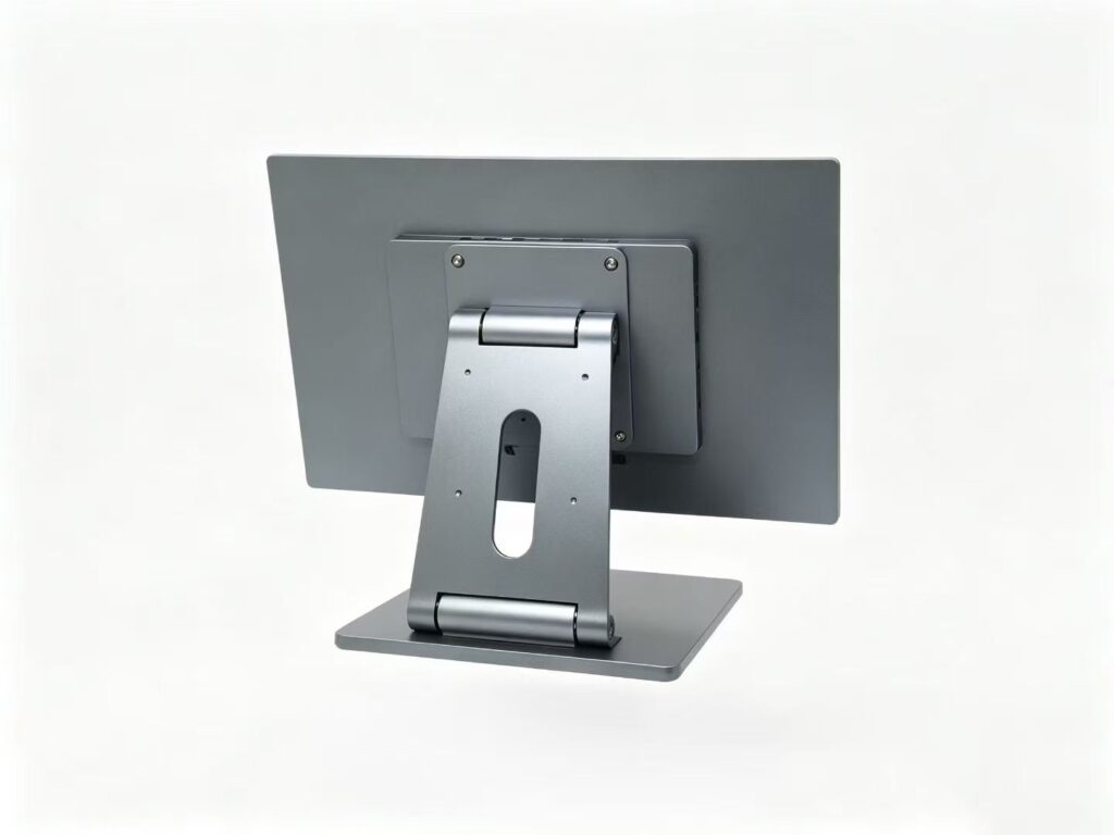 rear side of the desktop PCAP Touch Monitor